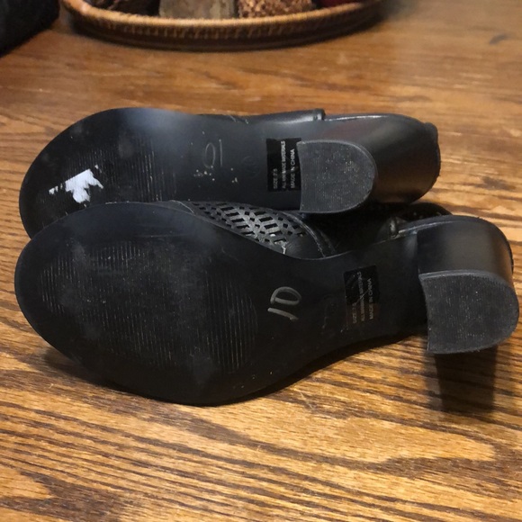 Olivia Miller open toe sling back heels - Picture 4 of 8